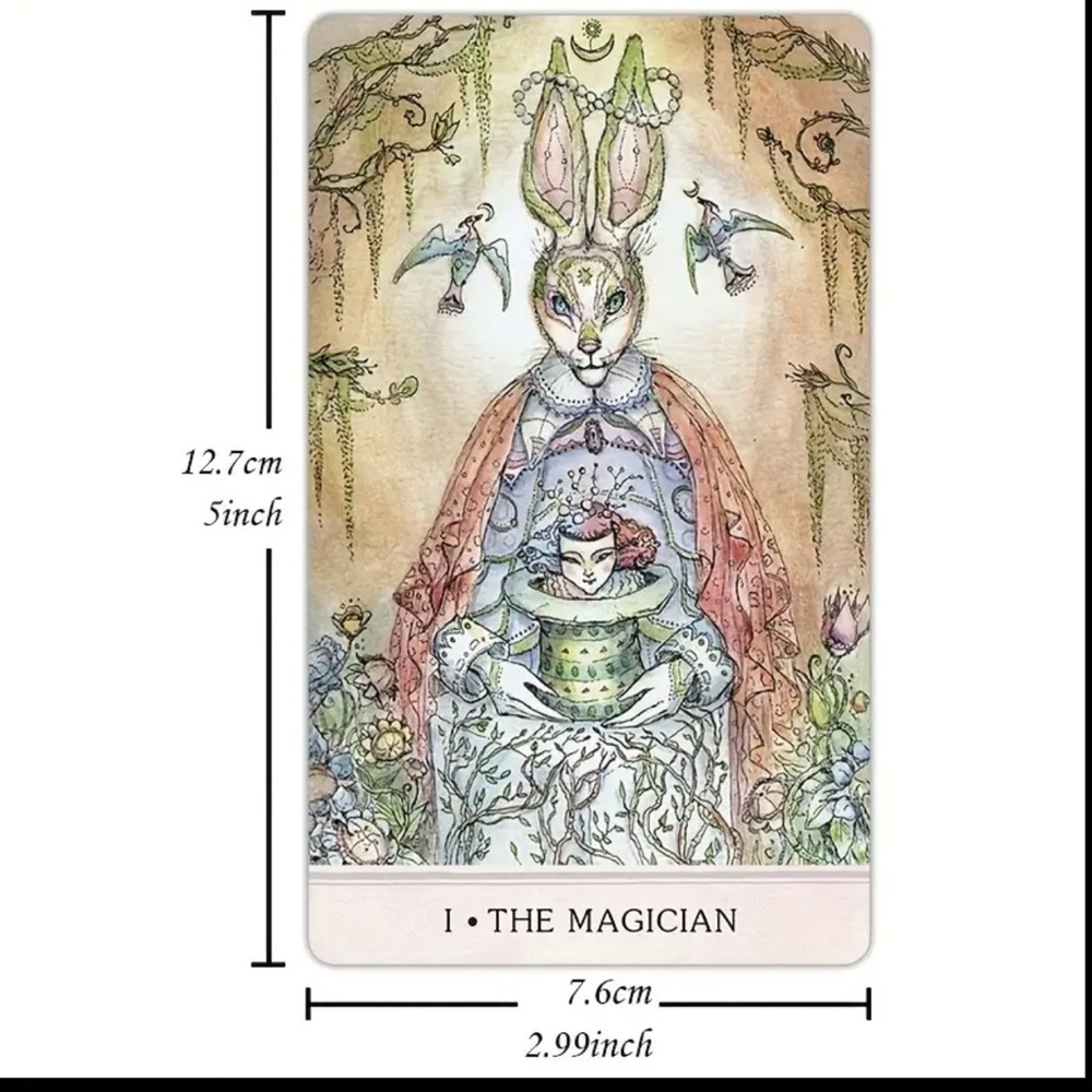 New! [Insightful Fun Tarot Card Set with Opening Guide Book, Mystical Cards - Picture 8 of 10